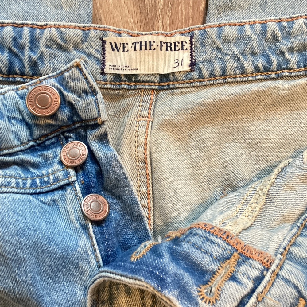 We the Free Palmer cuffed Wide Leg Jeans - Picture 8 of 11